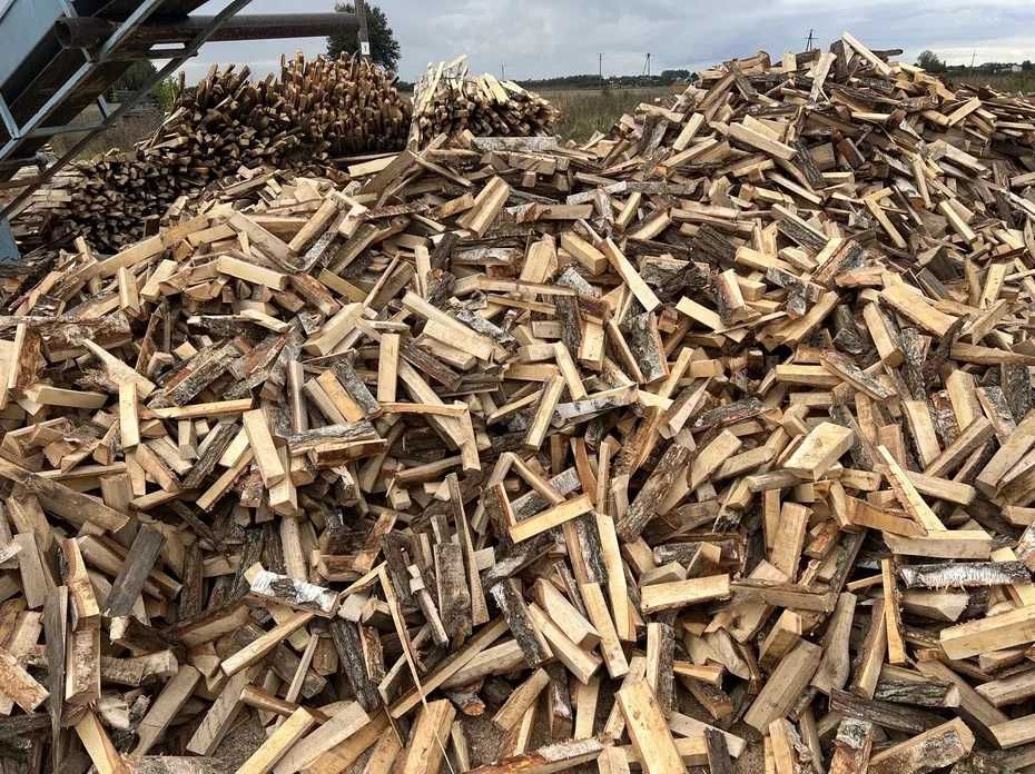 Drewno opałowe cięte zrzyny kominkowe do palenia opal brzoza olcha