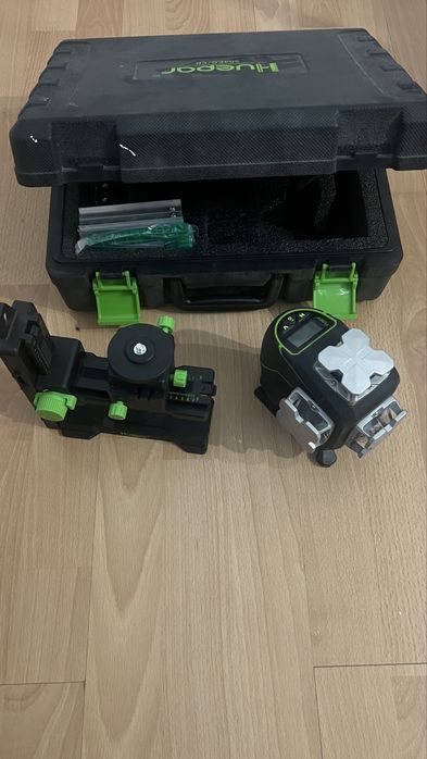Лазерний рівень 4D, Bluetooth - Huepar S04CG
