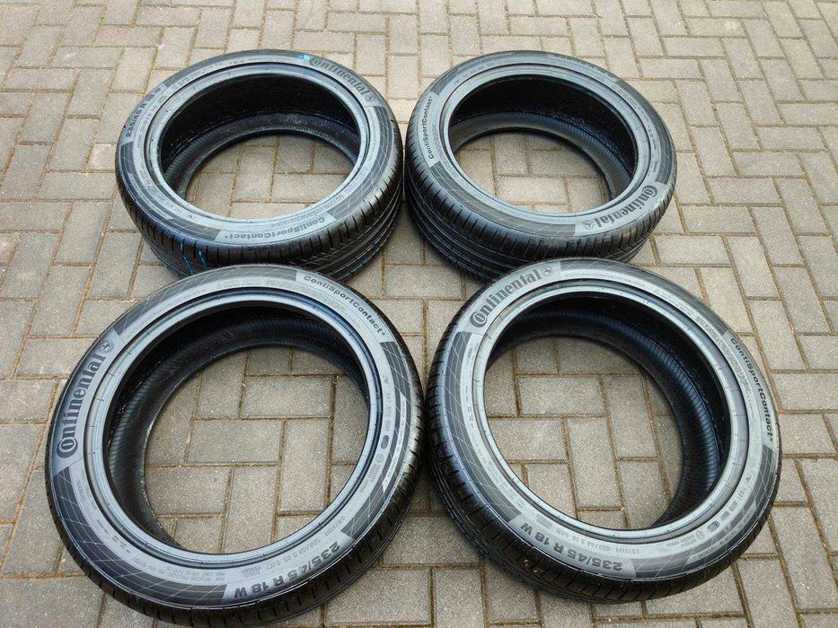 235/45 94W R18 CONTINENTAL ContiSportContact5 Seal 8mm 2025r jak NOWE Letnie Opony 4szt