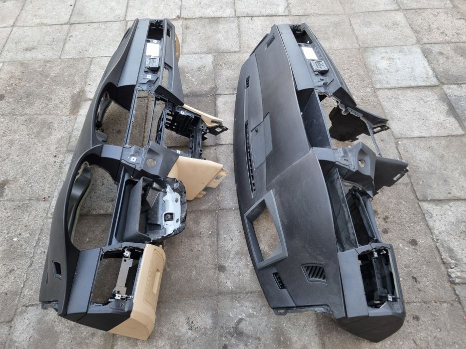 BMW e60 e61 deska rozdzielcza kokpit cupholder head up HUD przycisk