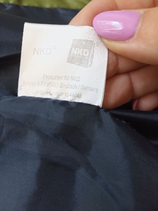 Bezrękawnik/kamizelka z kapturem roz.140 Berti NKD