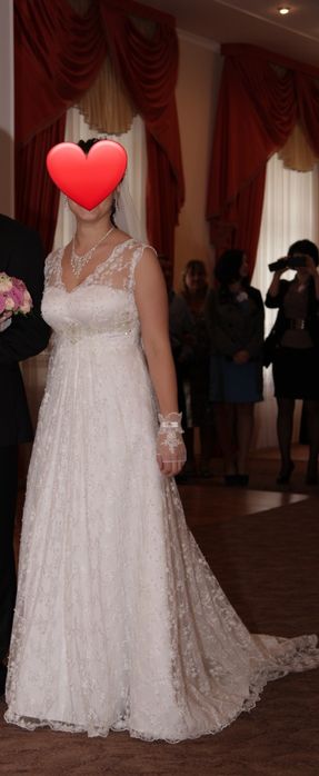 Свадебное платье не венчаное 44 размер