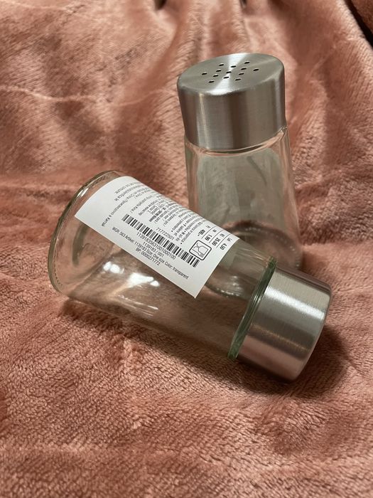 Nowe komplet 2 szt solniczka i pieprzniczka pojemnik na przyprawy