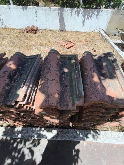 Telhas de Ceramica Usadas em bom estado