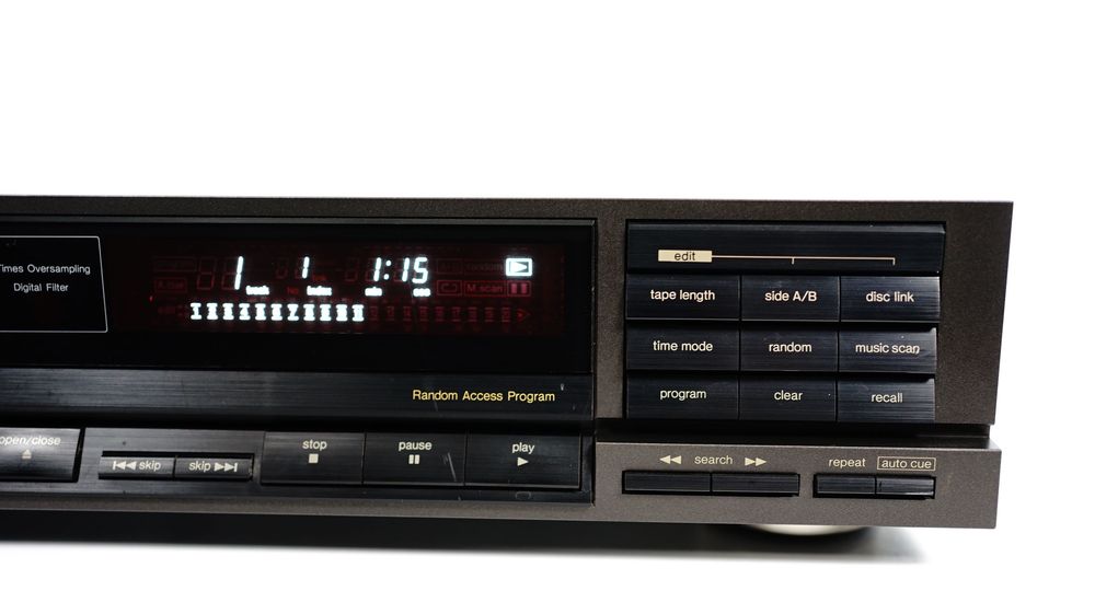 Odtwarzacz CD TECHNICS SL-P202A CD-R * klasyk lata 80-te * 100% sprawn