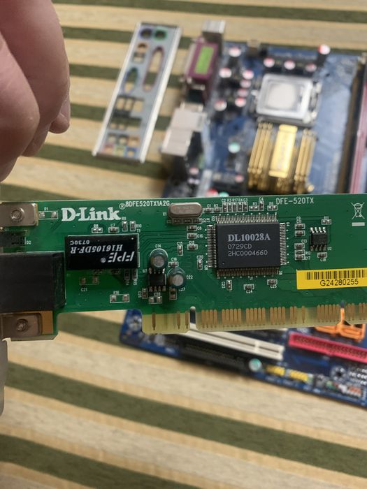 Материнська плата, процесор, відеокарта та ОЗУ