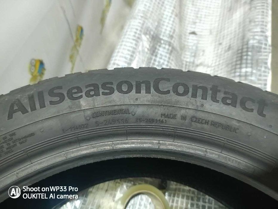 Шини Continental 205/55R17. 2шт. Всесизонка 2022р (0783)