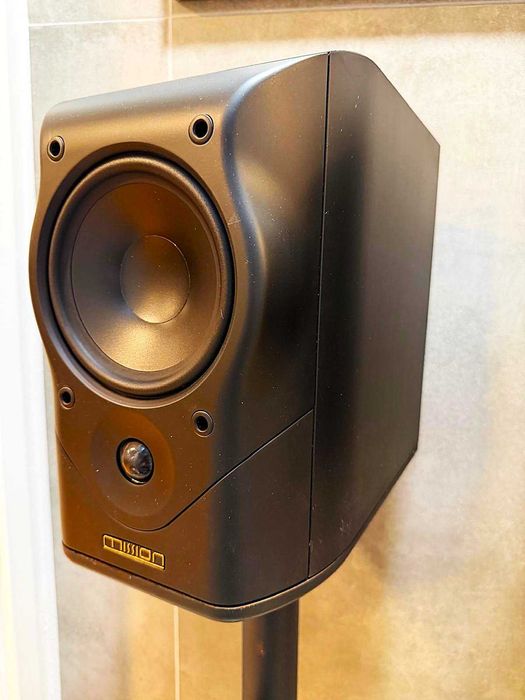 Colunas monitoras MISSION gold M53 100 W c/ novas passivas