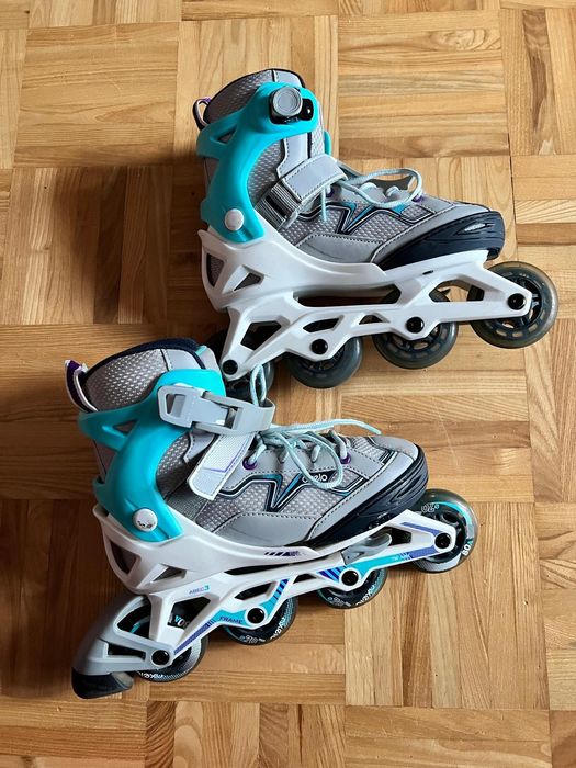 Rolki Decathlon Rolki Decathlon - Roller fit 3JR  rozmiar 32-35,