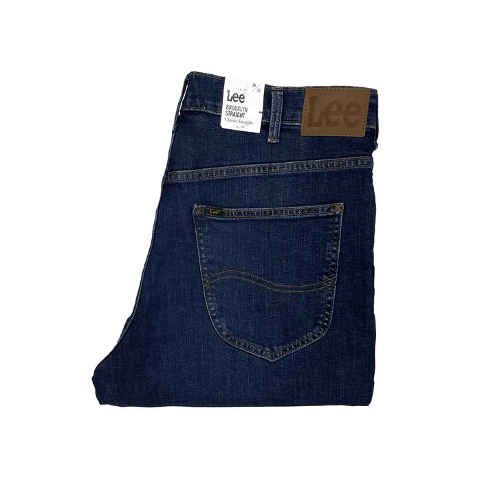 Spodnie męskie jeansy Lee Brooklyn Straight Stoney W36 L30