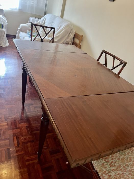 Mesa de jantar 6 a 10 pessoas vintage