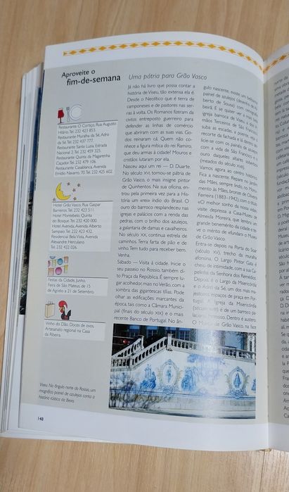 Livro Lugares a visitar em Portugal