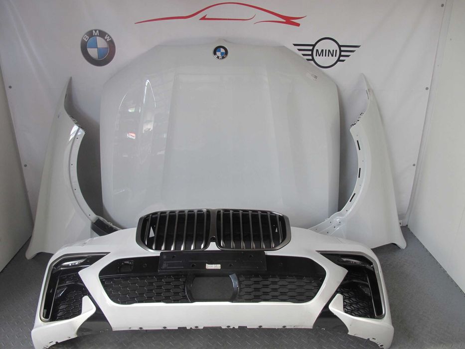 BMW X7 G07 Бампер передний рестайл дорестайл