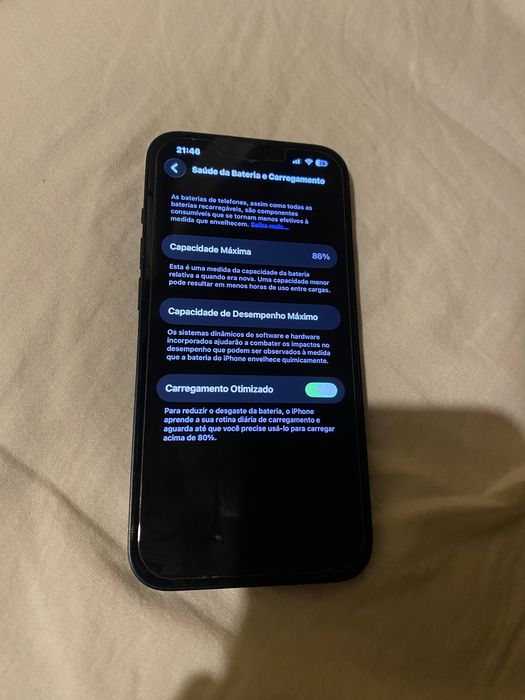 Iphone 13 azul marinho