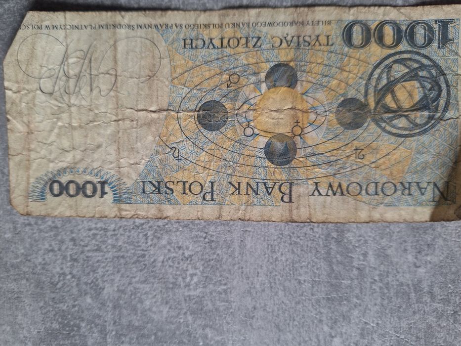 Banknoty różne z epoki Gierka