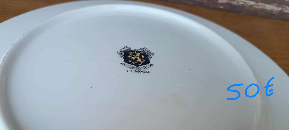 Loiça decorativa Pasta de limoges