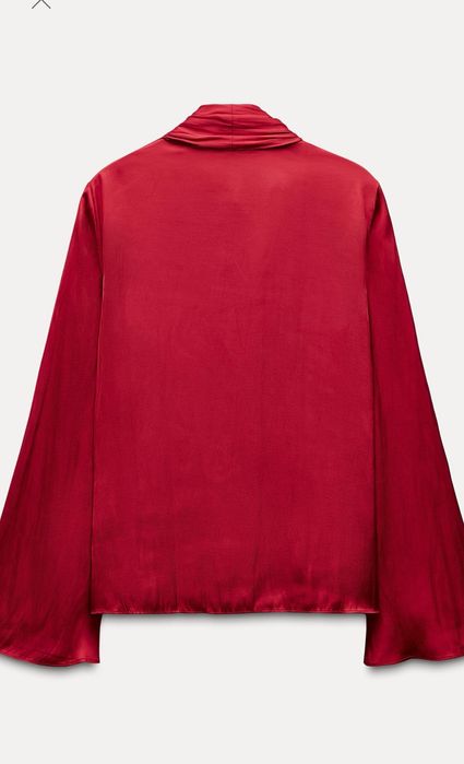 Bluzka ZARA z wiązaniem