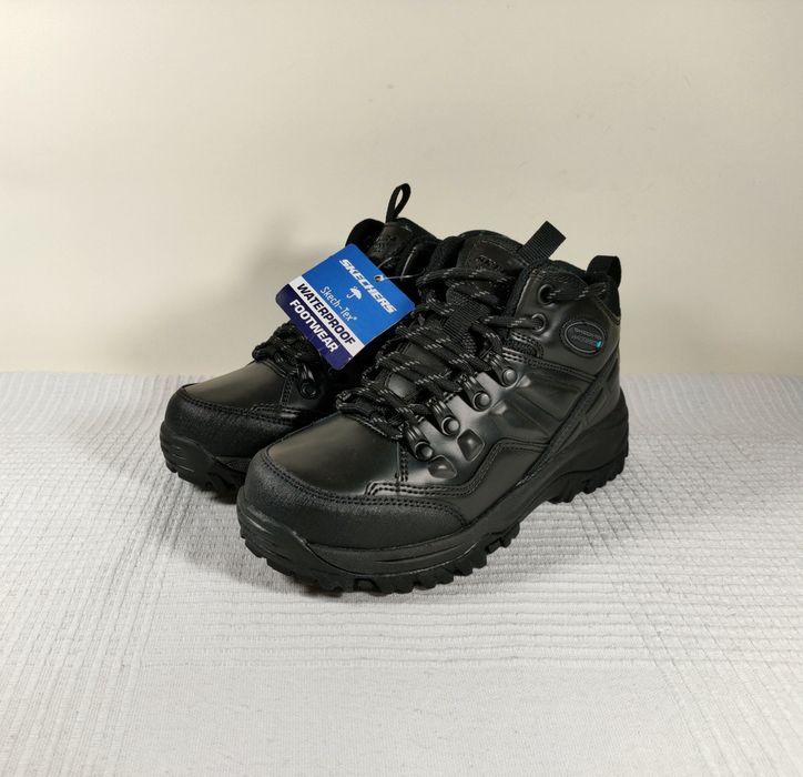 Buty dziecięce skóra skórzane Skechers Waterproof r. 29 18,5cm