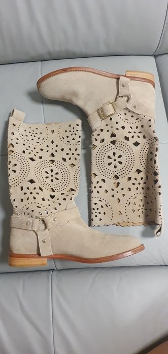 Kozaki Twinset Milano skora zamszowe nowe 38