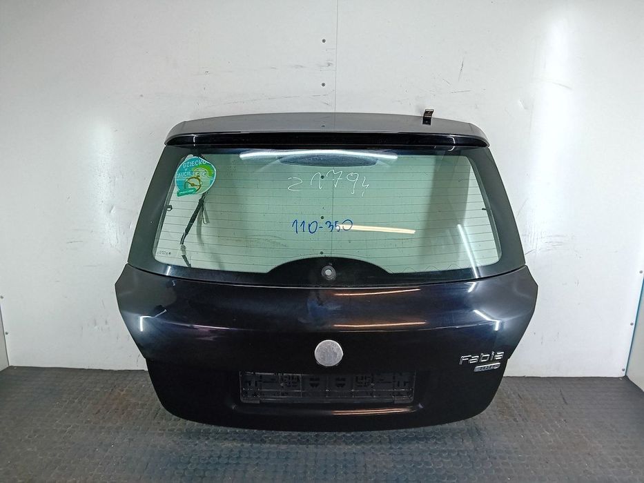 KLAPA BAGAŻNIKA SKODA FABIA II LF9R HATCHBACK