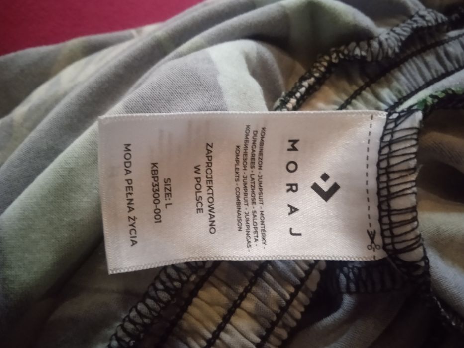 Świetny nowy długi dzianinowy kombinezon z szerokimi nogawkami L-2XL