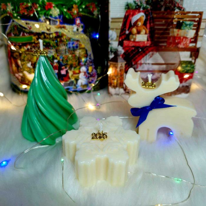 Новогодний набор свечей