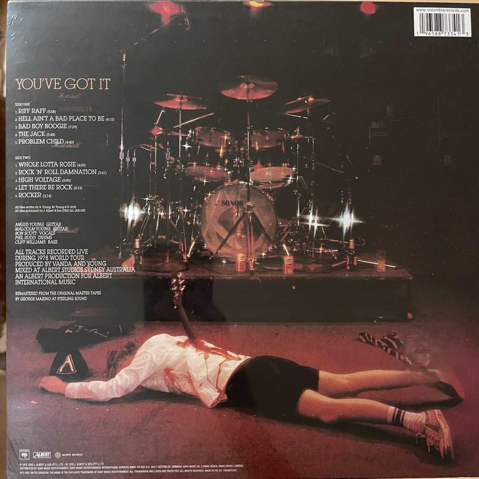 LP (Gold Nugget) - AC/DC - If You Want Blood