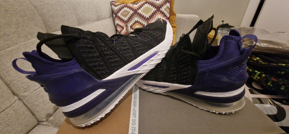 Nike Lebron XVIII, Lakers, 45,5/11,5, stan idealny