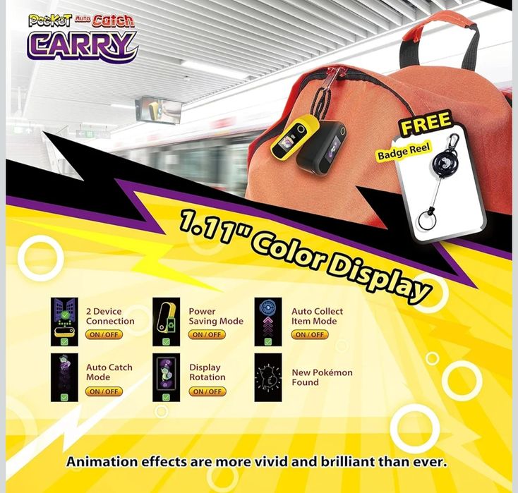 Brook Pocket Auto Catch Carry gra pokemon