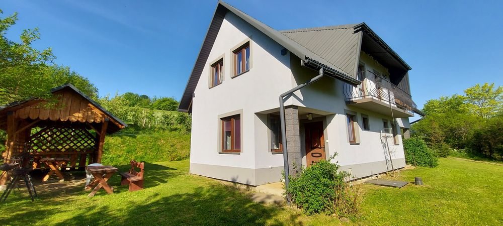 Domek przy szlaku bieszczady