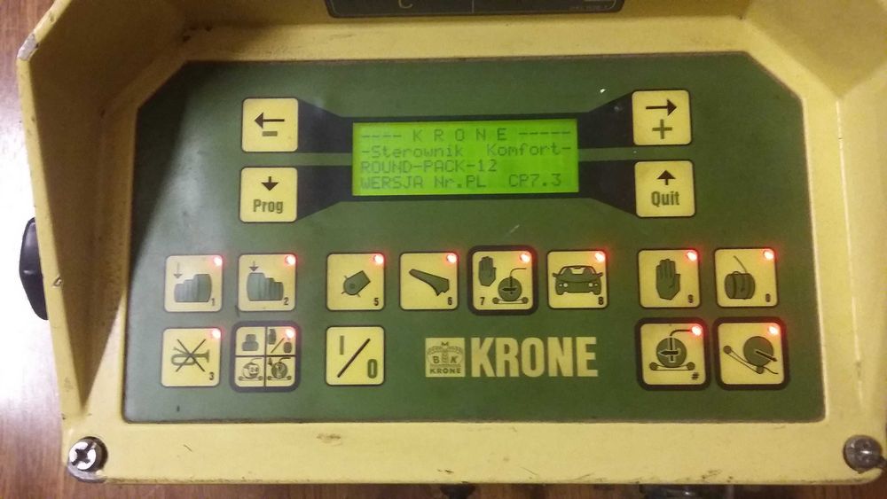 KRONE Komputer Pilot Sterownik Pulpit, JEZYK POLSKI NAPRAWA CombiPack