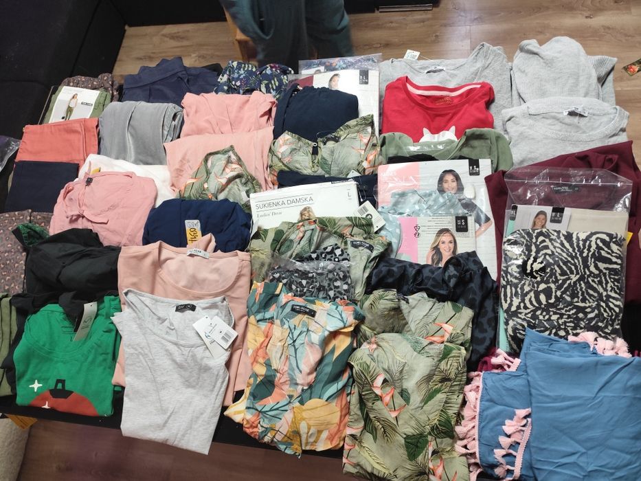 Wielki pakiet odzieży damskiej|Tom&Rose + Action | Rozmiary S-X