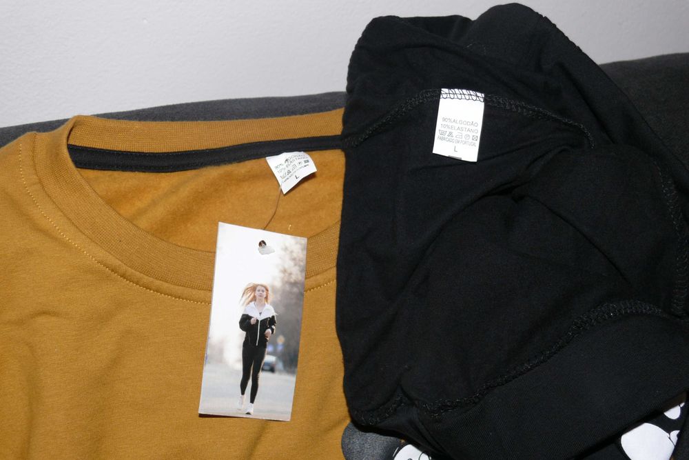 Conjunto para atividade física