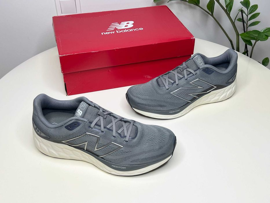Кросівки 14-49 NB 680 Fresh Foam Чоловічі Оригінал Сірі Бігові Спортивні на Літо Кроссовки Мужские Оригинал Серые Обувь для Бега