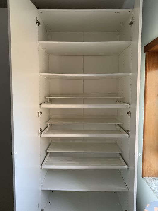 Prateleira metálica de 2 níveis para sapatos da IKEA
