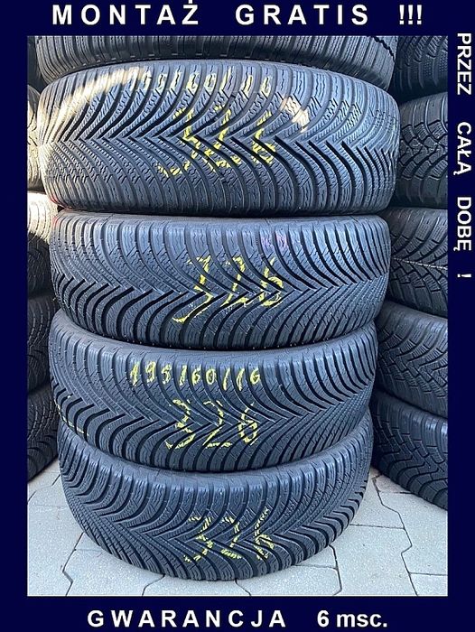 195/60r16 Michelin Alpin 5_7mm_4szt_(326)