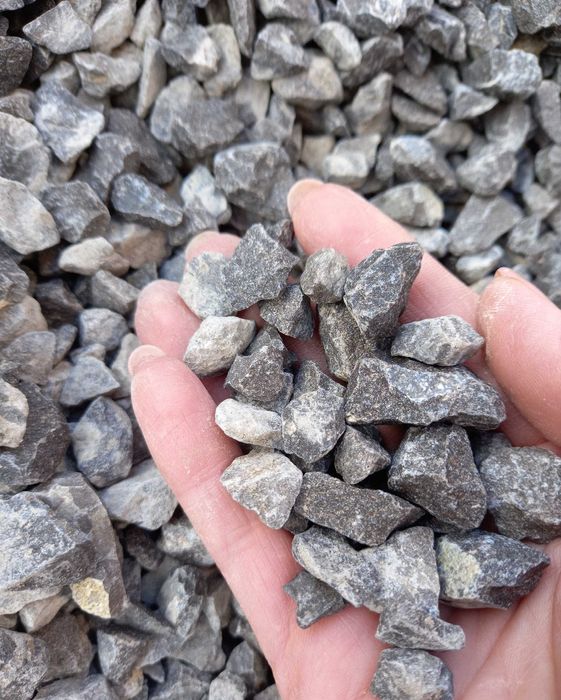 Kruszywo grafitowo-szare 8-16 mm, 25 kg, grys