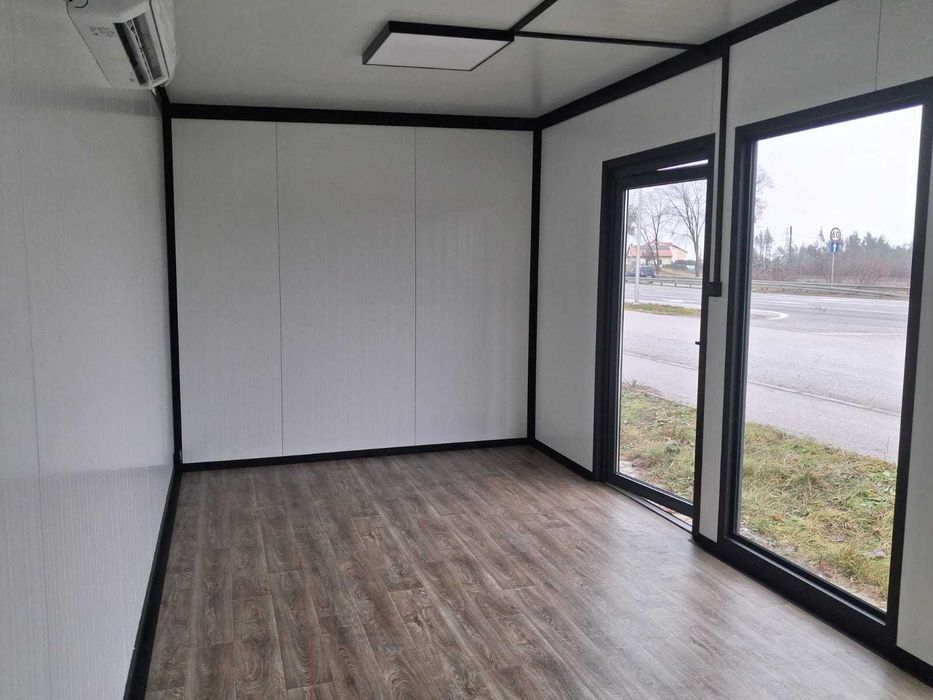 Pawilon/Kontener Handlowy/Biurowy 6x3 Producent Szybka realizacja
