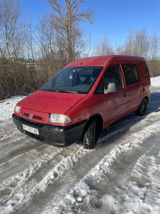 Фіат скудо 1.6 газ/бензин 6 місць обслужений обмін доставка продаж