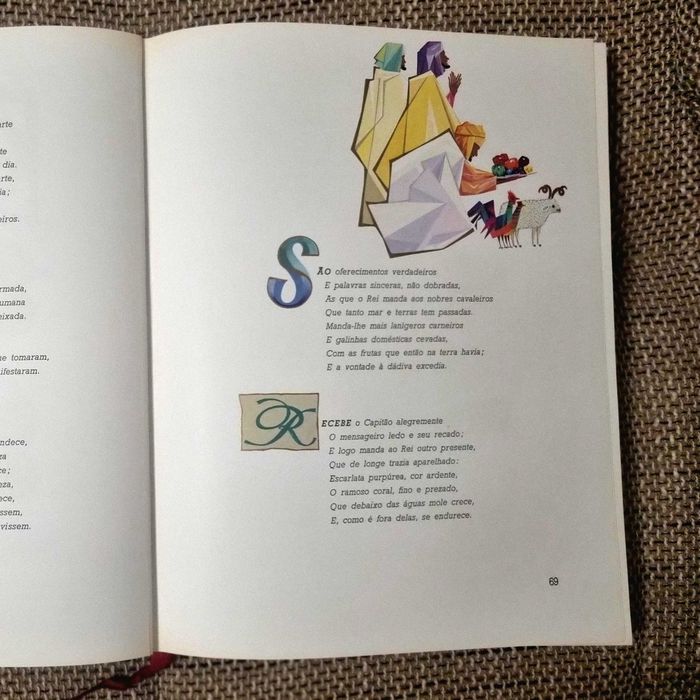 Livro "Os Lusíadas" Edição de Coleção