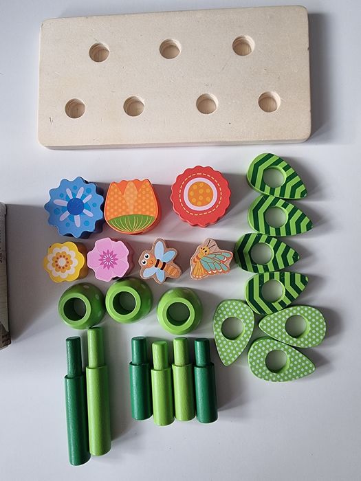 Drewniana układanka puzzle