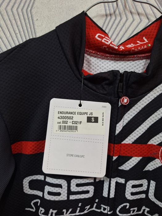 Koszulka rowerowa CASTELLI ENDURANCE męska S kolarska szosowa