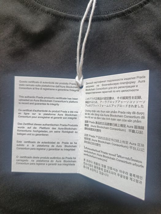 Koszulka t-shirt Prada rozmiar L