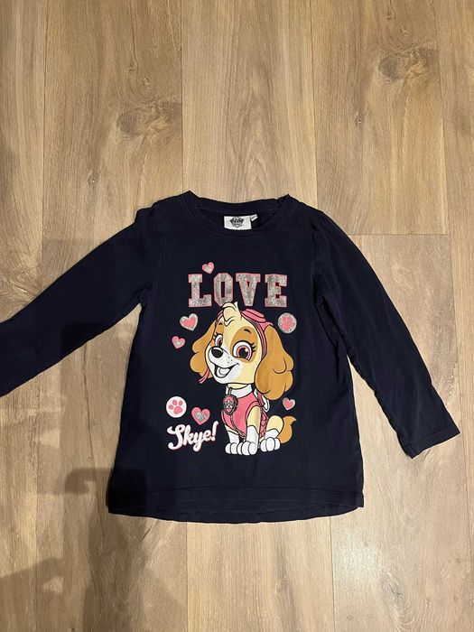 granatowa bluzeczkaz  z długim rękawem z Psi Patrol