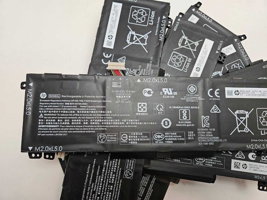 Батарея АКБ HP OMEN 15-EK 15-EN SD06XL 11.55V 70Wh