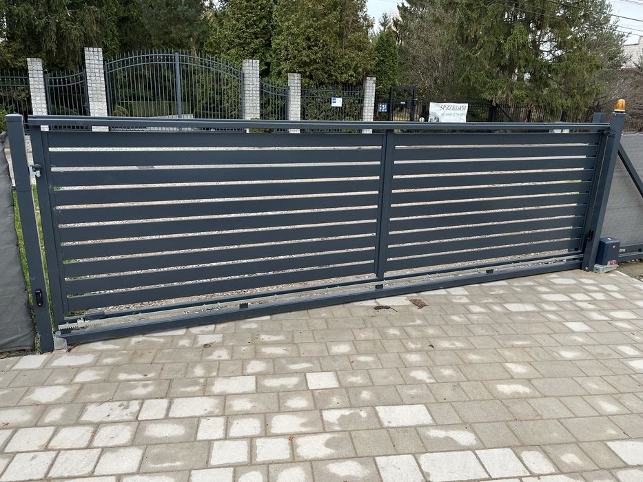 Brama 4m panelowa antracyt Nowa