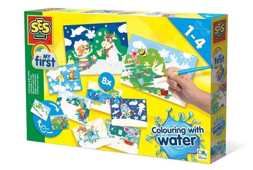 My first Malowanie wodą Zwierzęta SES oprawa: pudełko