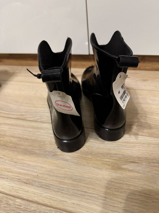 Женские полусапожки резиновые