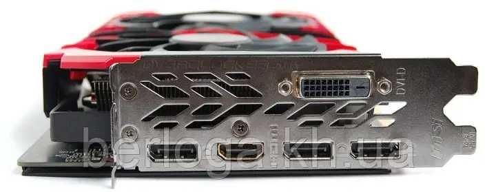 Відеокарта MSI GeForce GTX 1060 Gaming X 6Gb