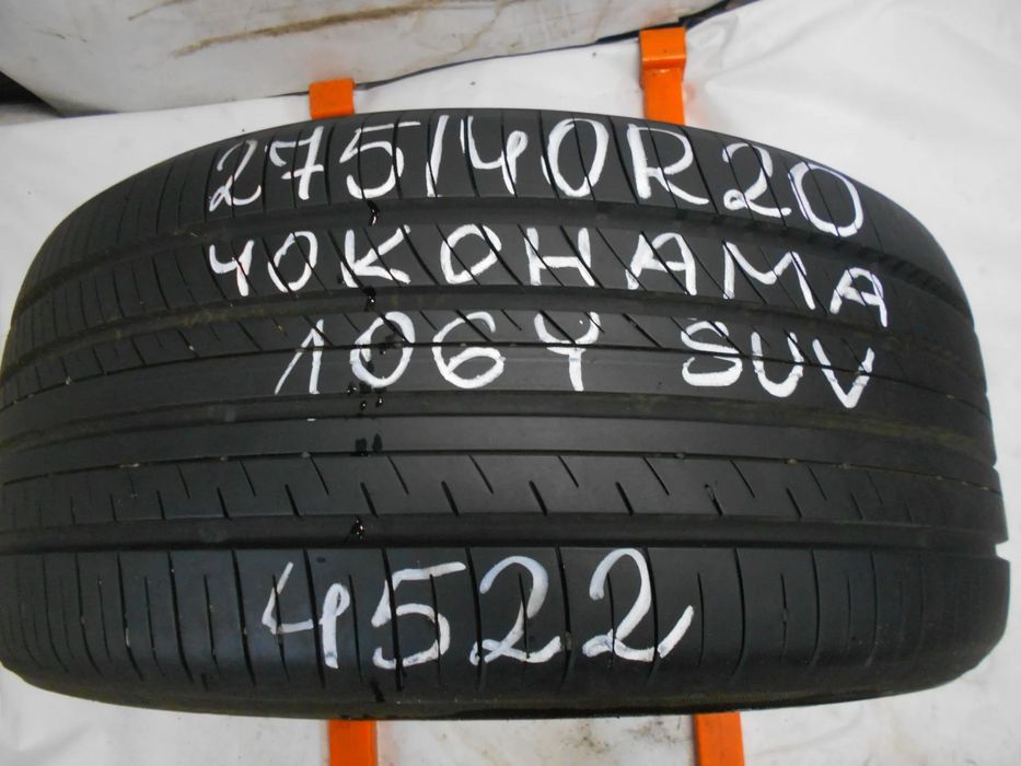 OPONA POJEDYNKA 275/40R20 YOKOHAMA ADVAN DB V552 SUV DOT 4522 7MM